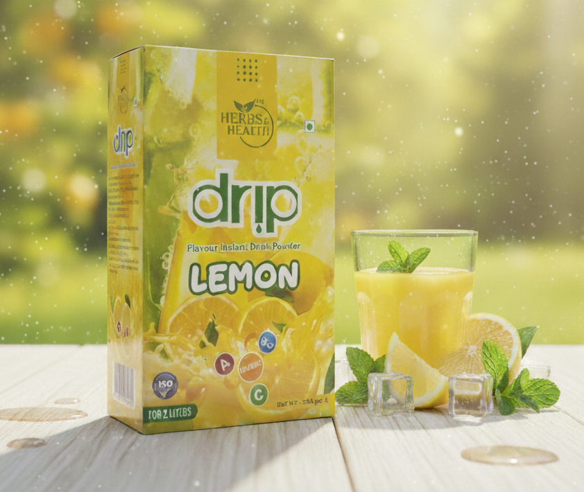 Drip Lemon juice powder