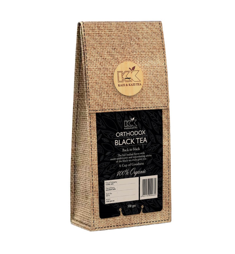 Kazi and Kazi Orthodox Black Tea 100gm