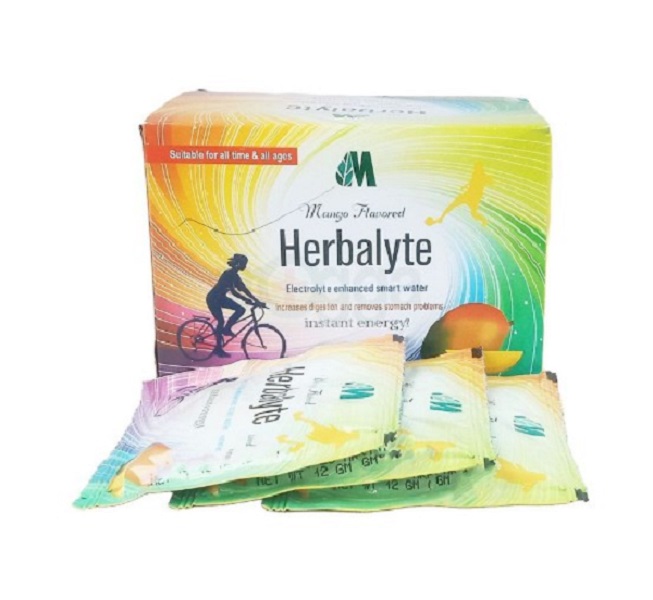 Herbalyte Syaline 20 packet and 12 gm box