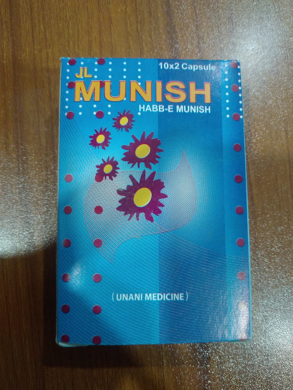 JL Munish Unani Medicine Capsule 20 pcs