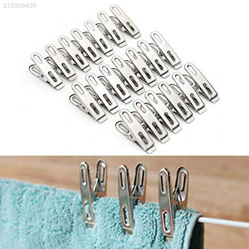 Stainless Steel Clothes Pegs Set