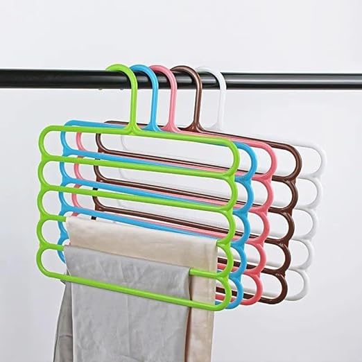 Five Layer Plastic hijab pant Sharee hanger