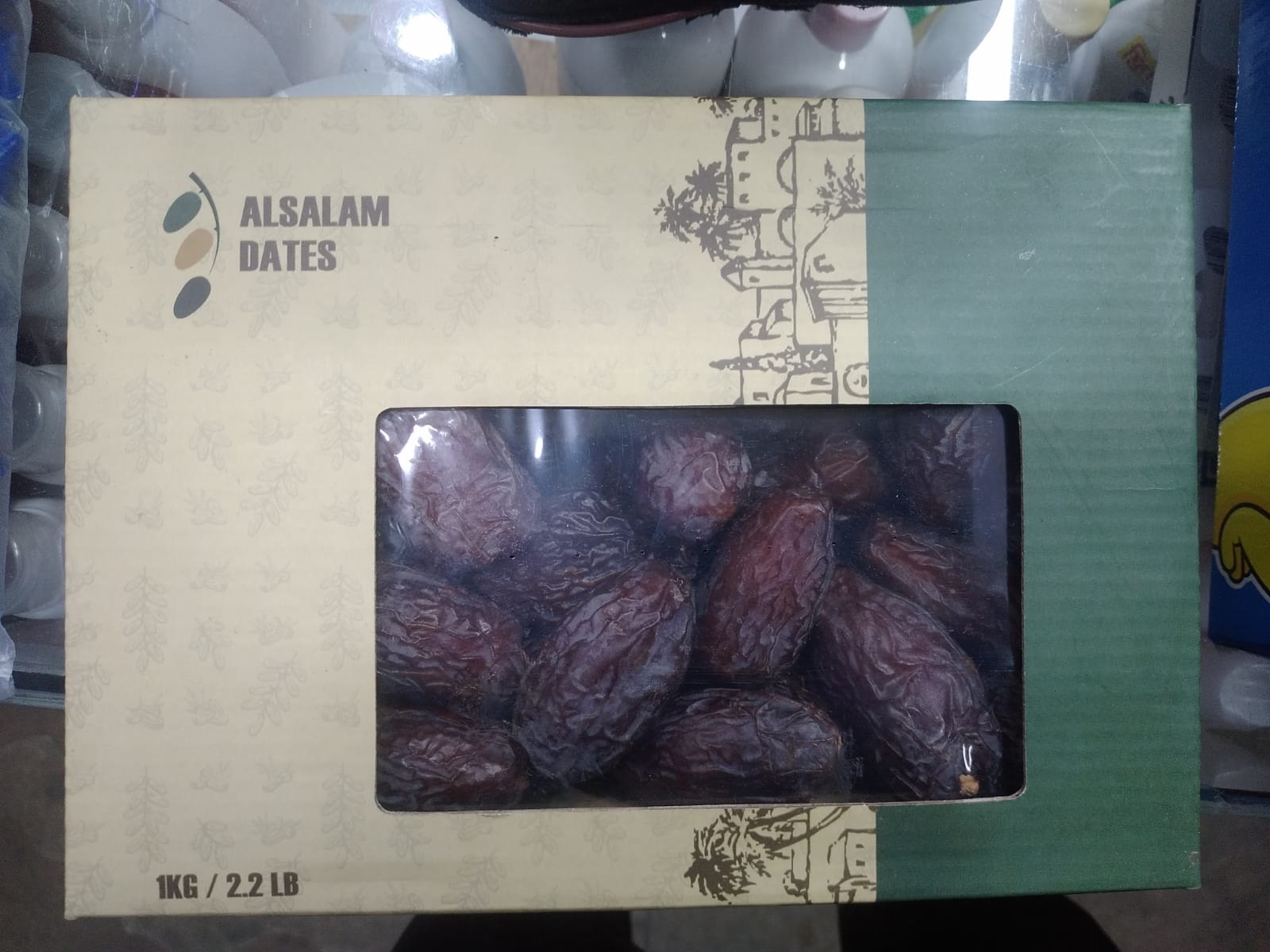 AL Salam Medjool Dates Jambo size 1 KG (Egypt)