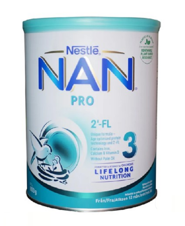 NAN 3 PRO  From 12 Months 800g (Switzerland)