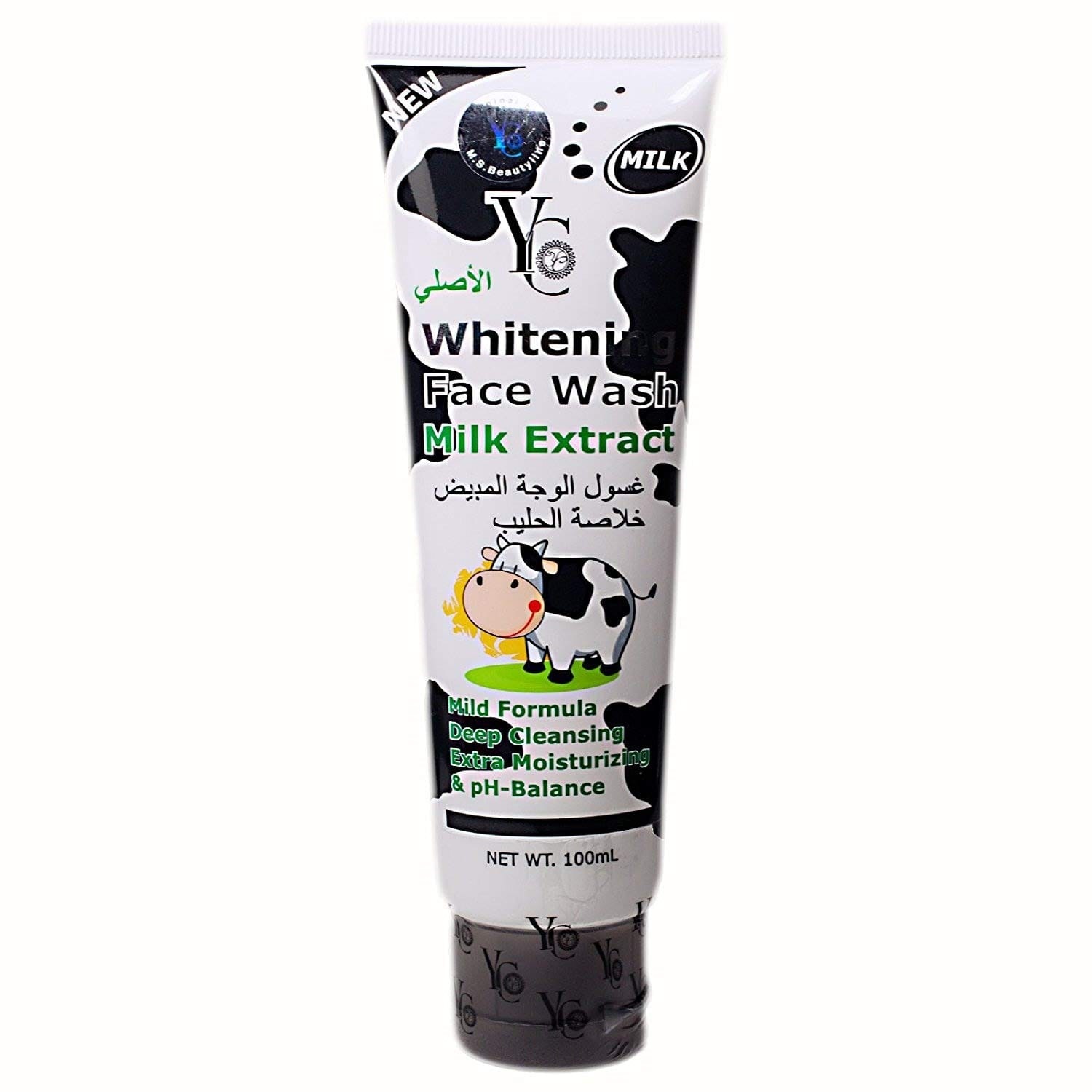 YC Whitening Milk Extract Face Wash 100 ML(Thailand)