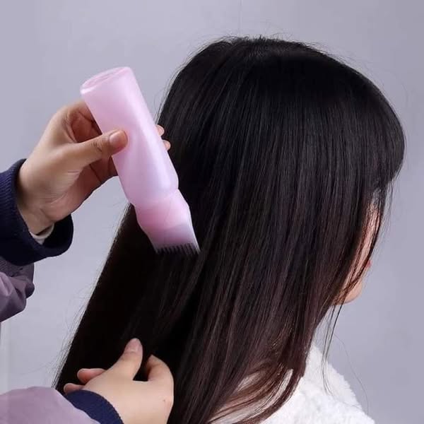 Hair Oil Bottle hair lice comb bottle