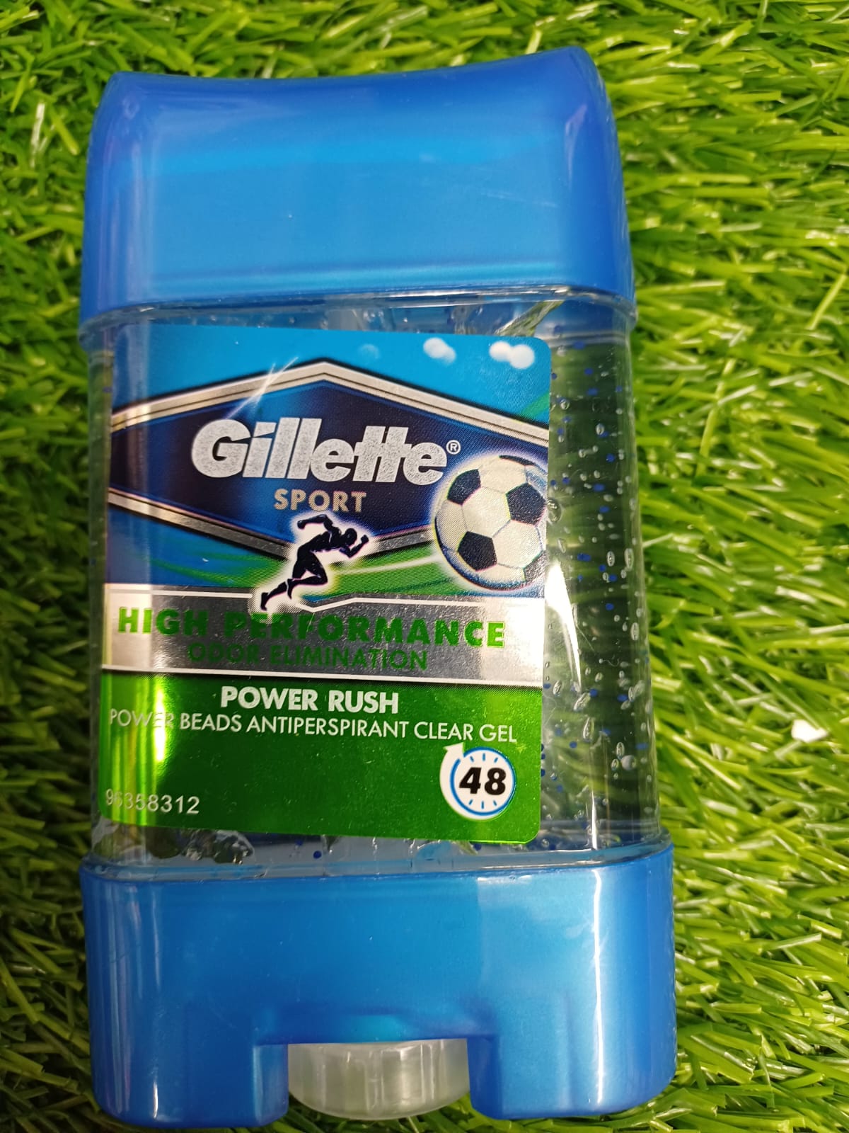 Gillette Sport High Performance Odor Elimination Power Rush Antiperspirant Clear Gel (Deodorant)75 ml stick Made in USA