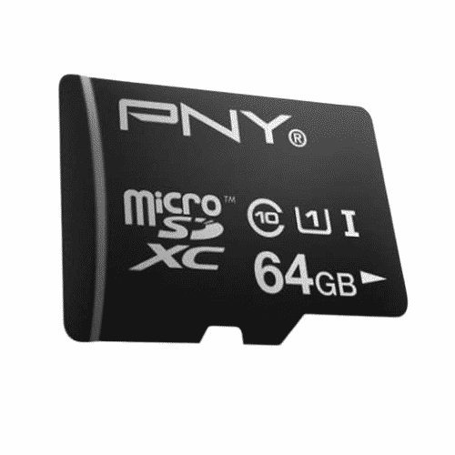 PNY 64 GB microSDXC Class-10 Flash Memory Card