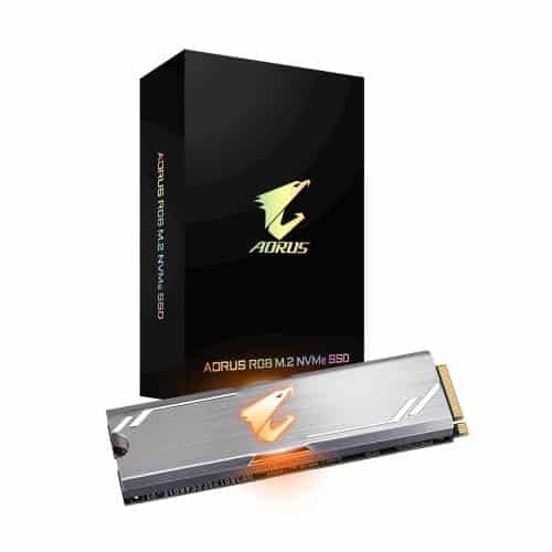 Gigabyte 256GB Aorus RGB M 2 NVMe SSD