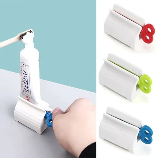 Toothpaste Squeezer Rolling Tube Toothpaste Dispenser