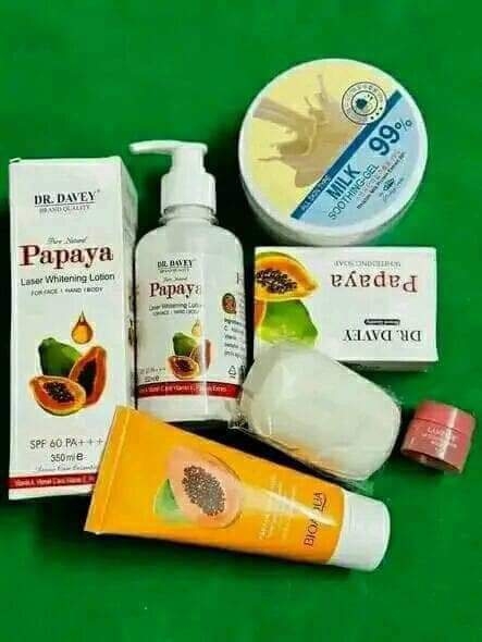 Papaya combo set