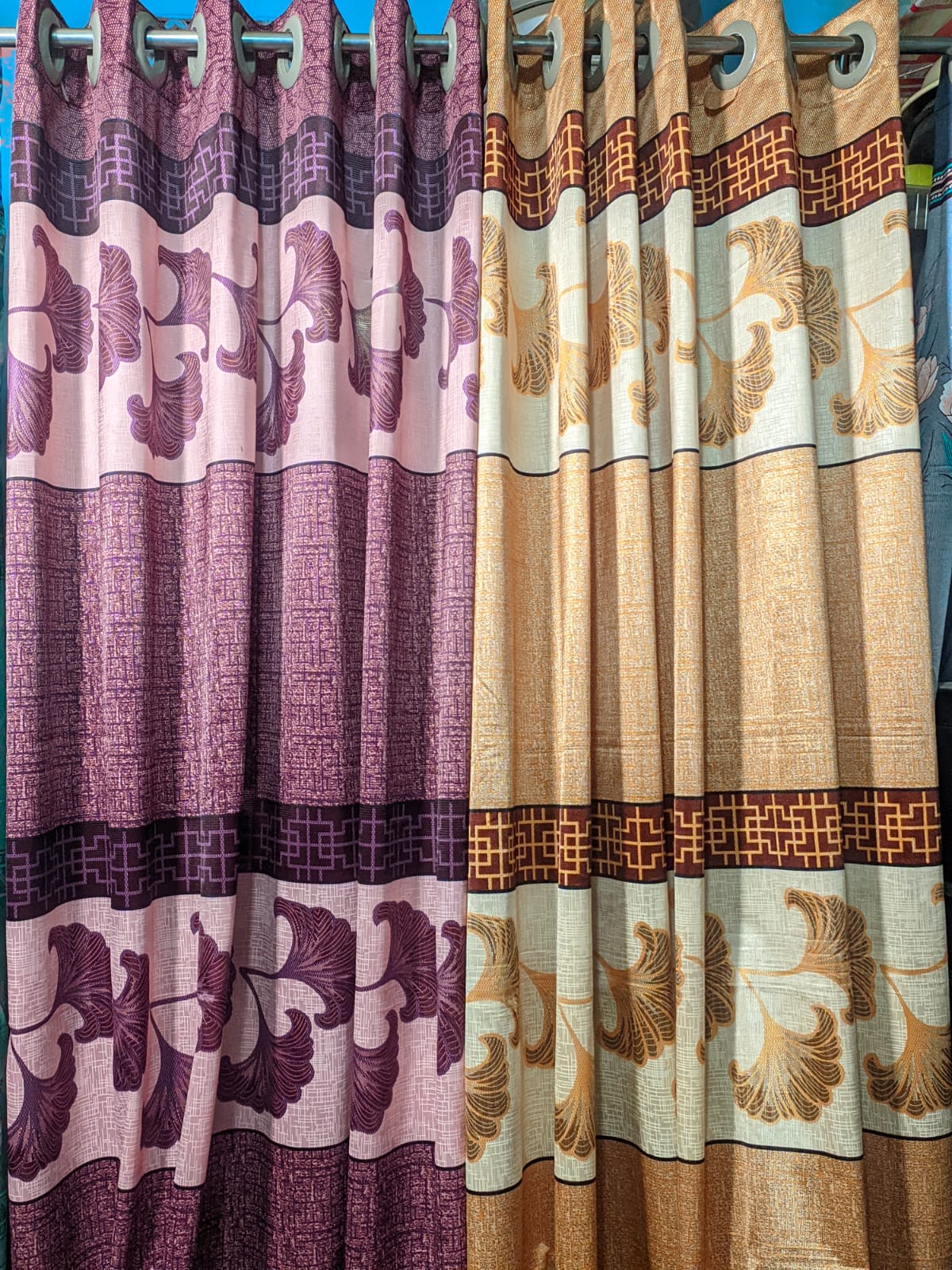 Premium quality synthetic door or window curtain