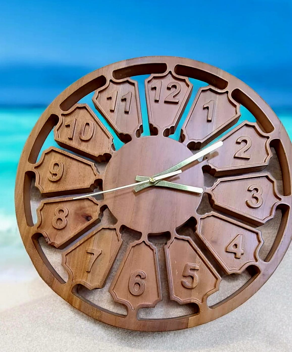 Decorative Wooden Wall Clock DCWN-03