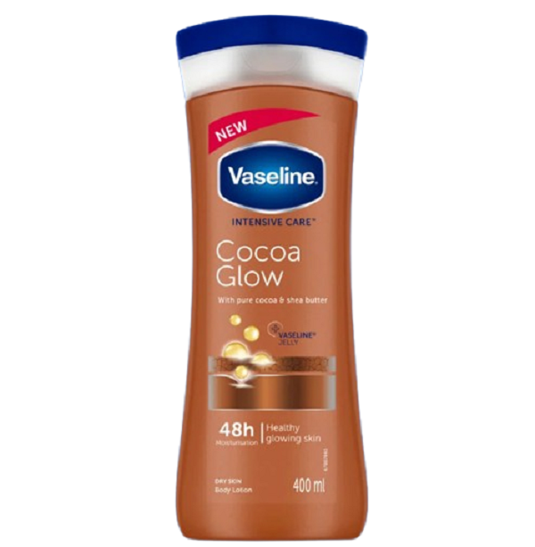 Vaseline Intensive Care Cocoa Glow Body Lotion 400ml (Dubai)