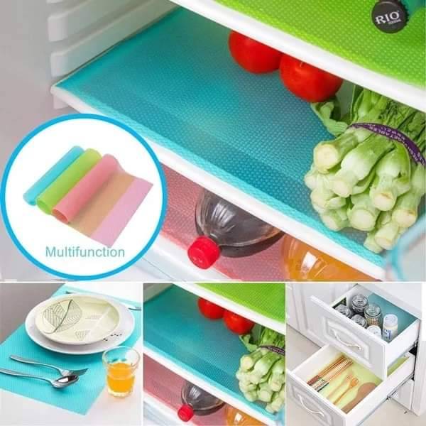 Washable Refrigerator Mat Waterproof Fridge Mate Drawer Matt Fridge mats Cabinet mats