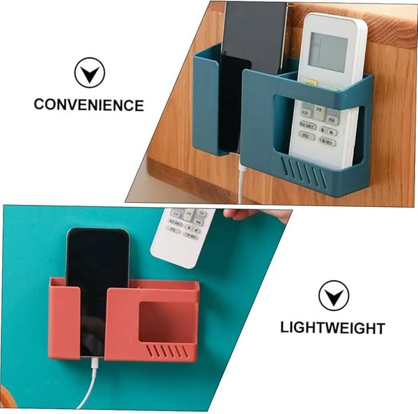 Remote bucket mobile phone charging holder