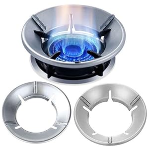 Gas Saver Stand Fire Windproof Energy Saving Ring
