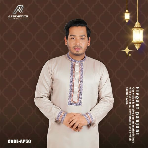 Aesthetic Embroidered ELITE Panjabi