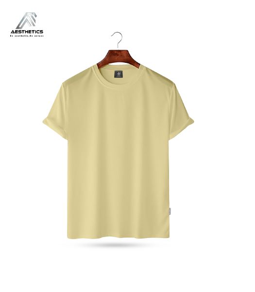 Aesthetic  Premium Solid T Shirt