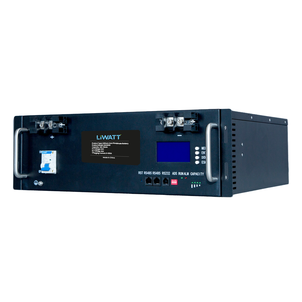 Liwatt Lithium ion LiFePo4 48V 100AH IPS UPS Battery