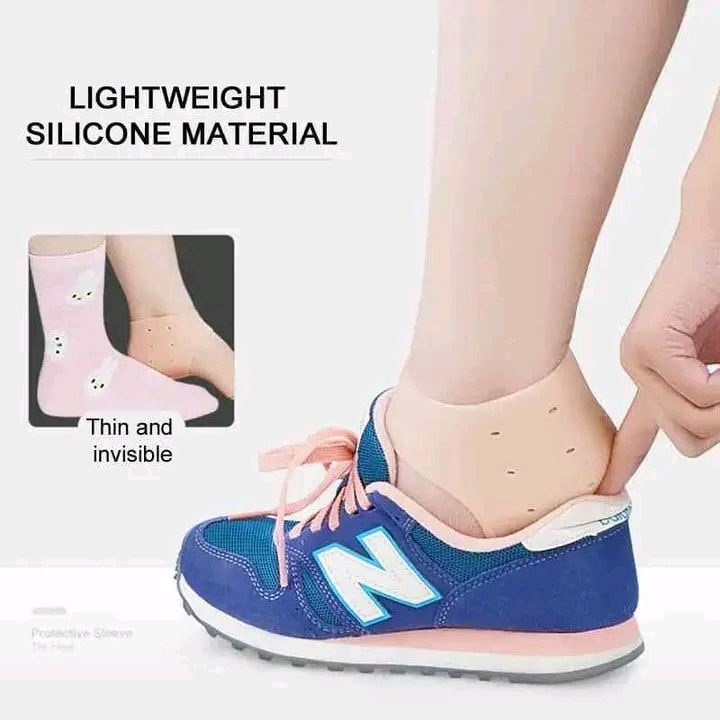 Silicone anti heel crack