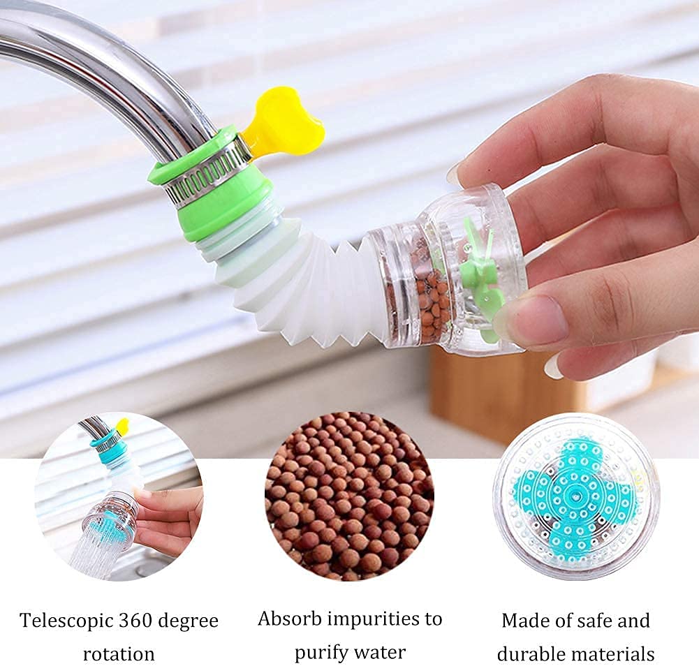 Long Foldable water filter tap