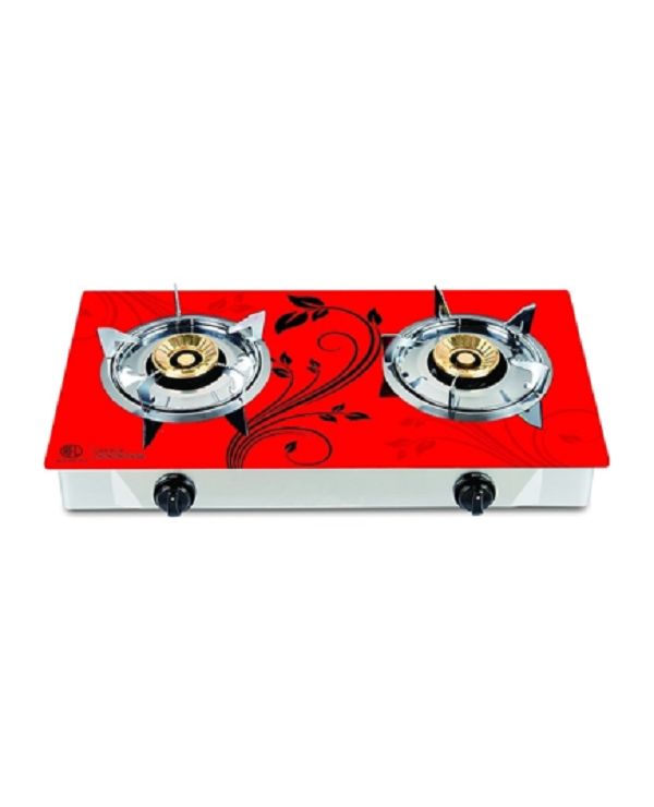 Double Glass NG Gas Stove Silky
