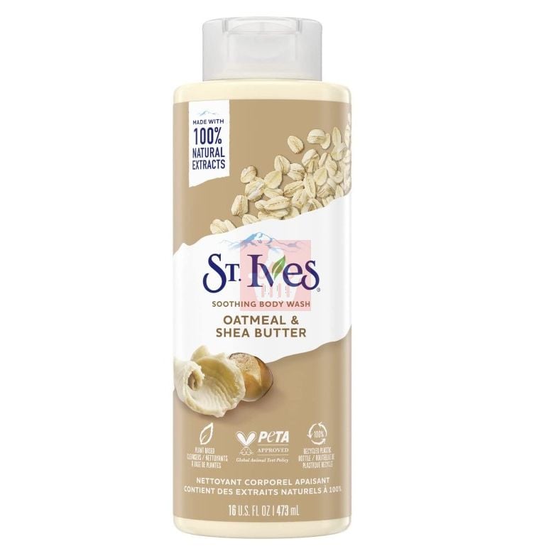 ST Ives Soothing Oatmeal and Shea Butter Body Wash 473ml
