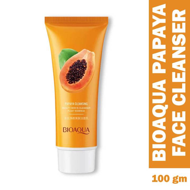 BIOAQUA papaya moisturizing cleanser 100g