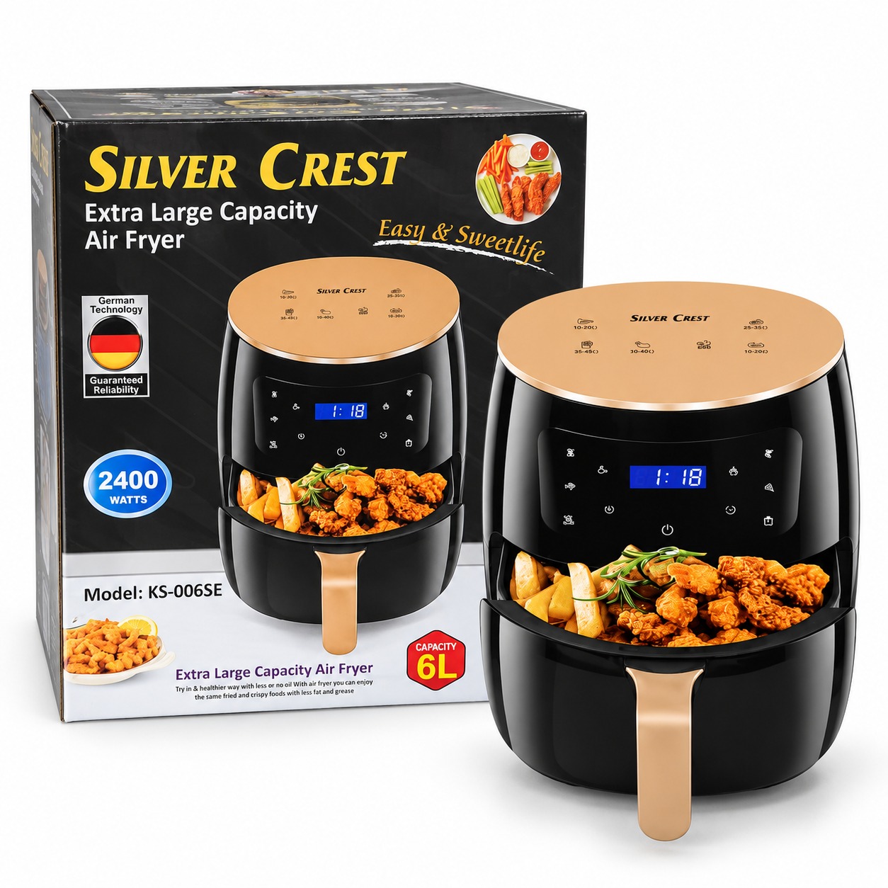 Silver Crest 6L Air Fryer