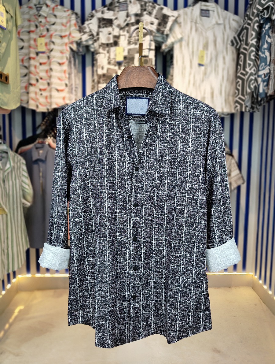 Full Sleeve Digital Print Shirt for Men