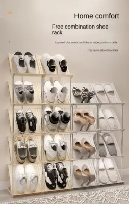 5 Layer Vertical Shoe Rack Space Saving Storage Cabinet