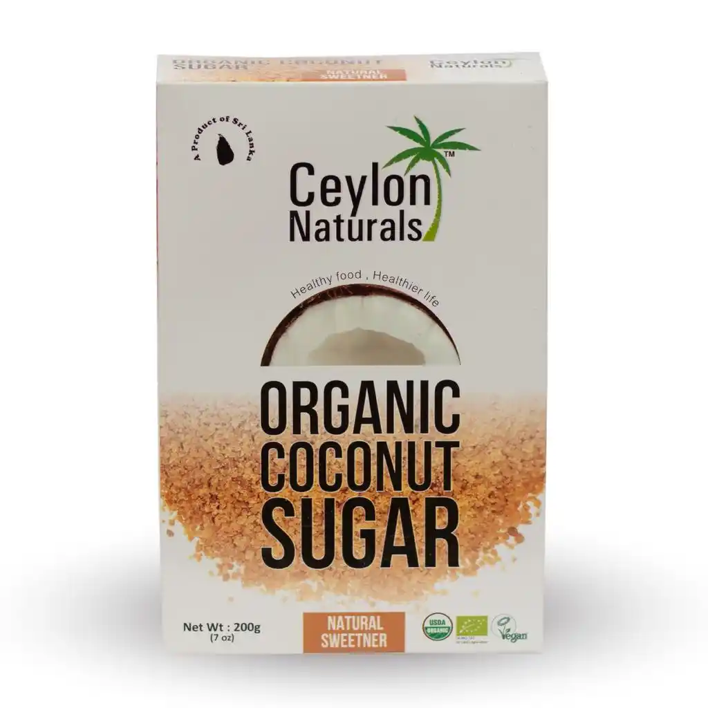 Organic Coconut Sugar Ceylon Naturals 200gm