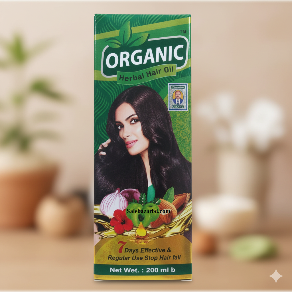 Organic Herbal Hair Oil 200 ML