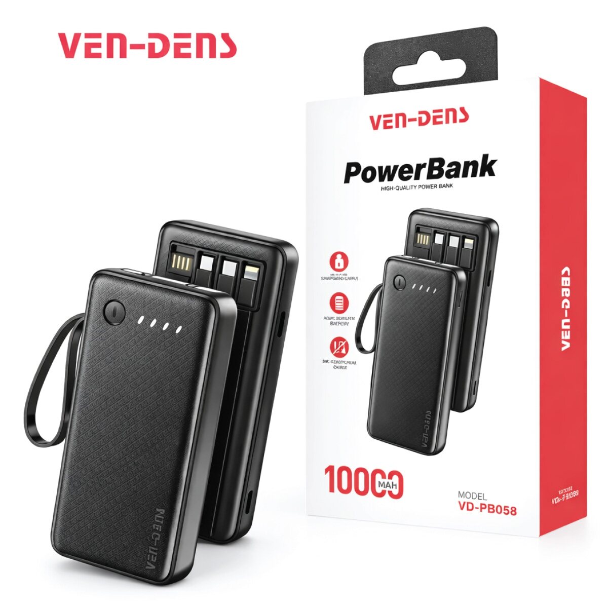 VEN-DENS VD-PB058 Powerbank (10,000mAh)