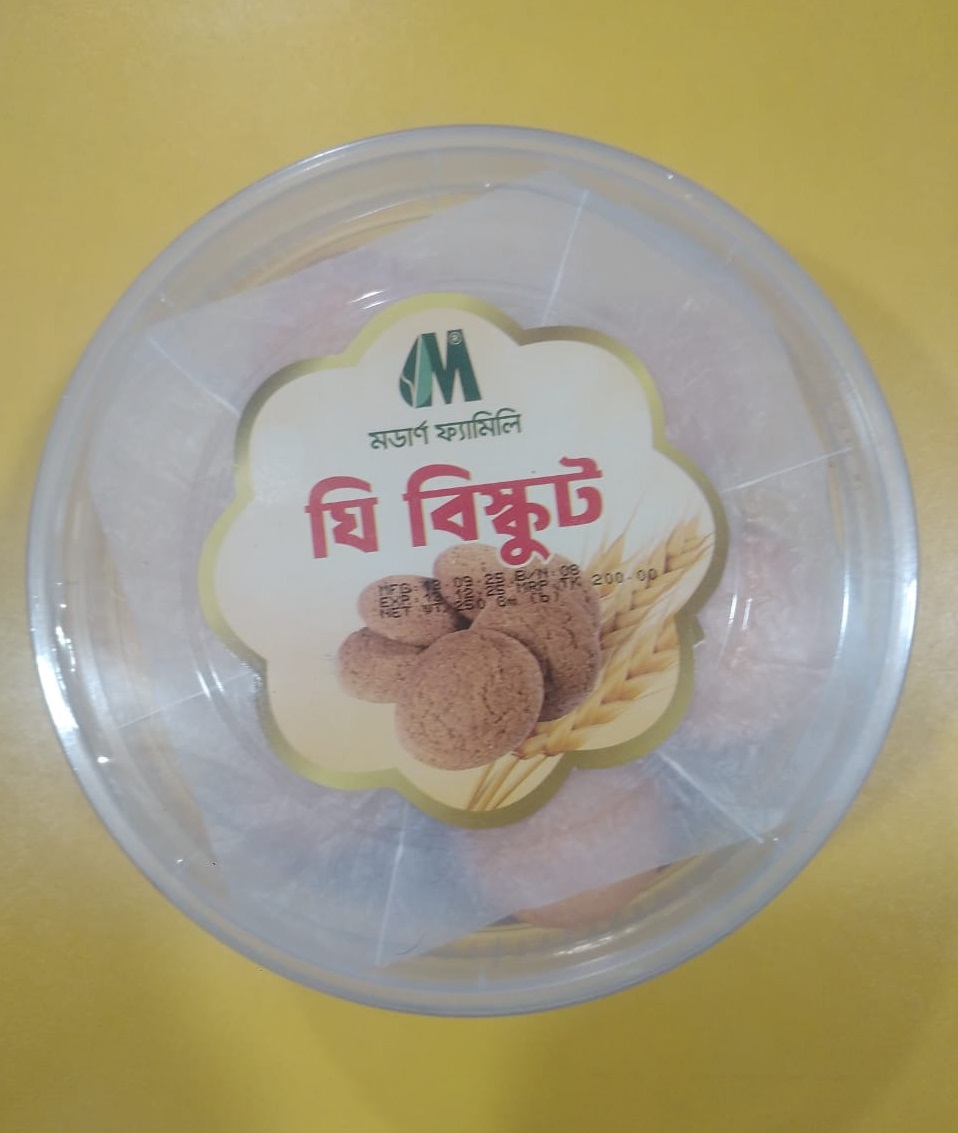 Modern Family Ghee Biscuit 250 gm