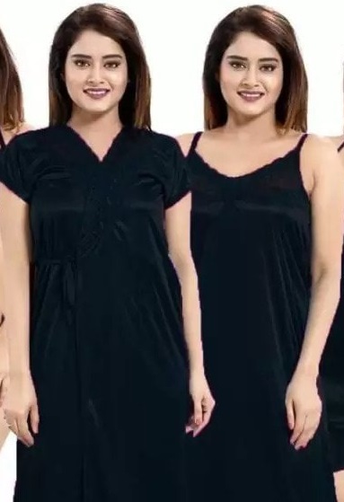 SIX Pieces Night Dress Set