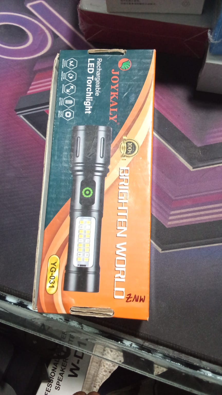 JOYKALY YQ-031 Rechargeable LED Torchlight