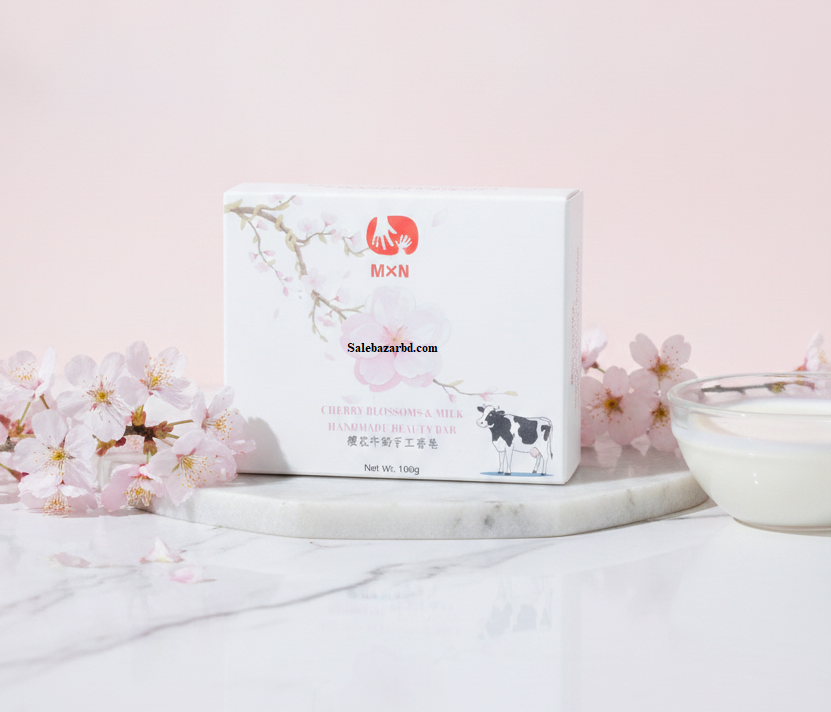 Cherry Blossoms and Milk Hand Made Beauty Bar