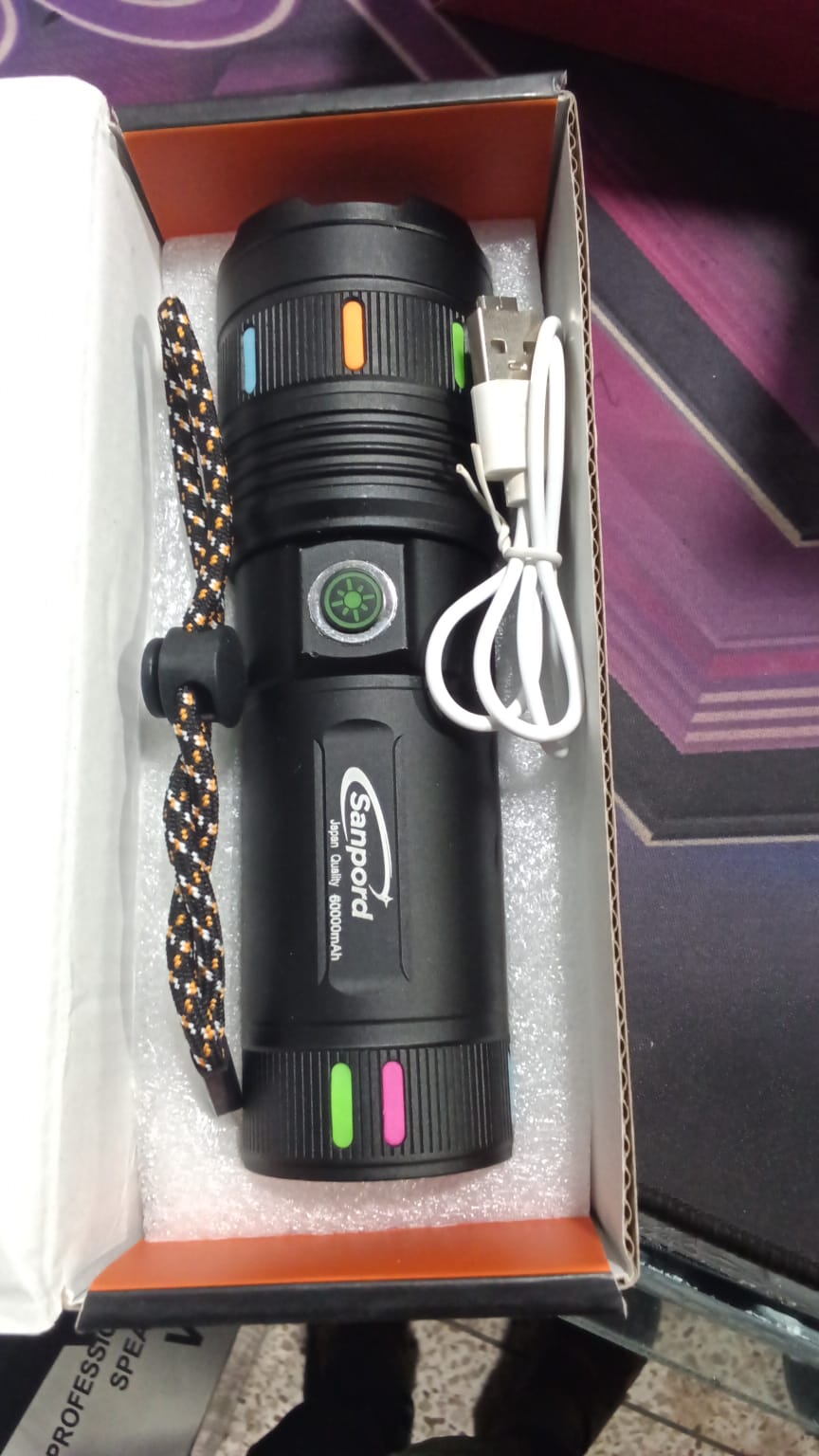 Sanpoord High Power Super Bright Flashlight