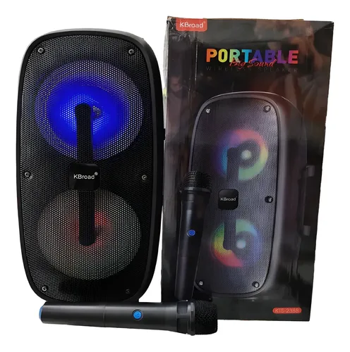 KBroad Portable Wireless Speaker System (KTS-2388)