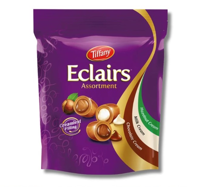 Tiffany Eclairs Assortment Chocolate 550gm(Dubai)