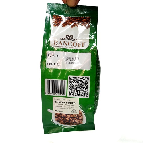 Bancoff Coffee Beans 225gm