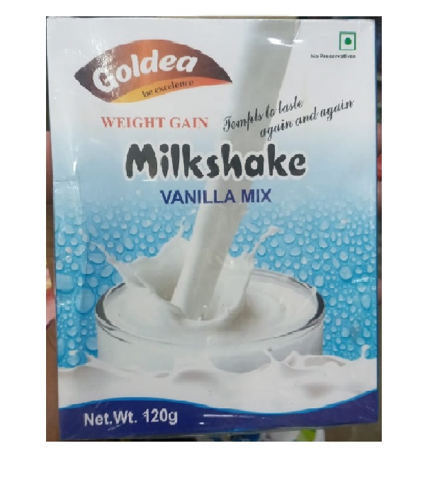 Natural Milk Shake VANILLA MIX For Healthy Weighty 120gm